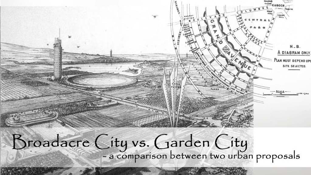 Broadacre vs garden city - Cover