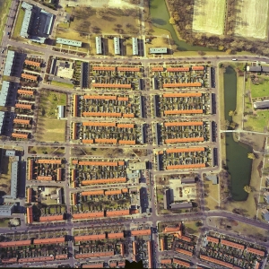 Luchtfoto Zandweerd-Noord (historisch)